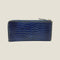 [Ai dyed crocodile] <br>L Zip long wallet