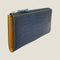 [Ai dyed crocodile] <br>L Zip long wallet