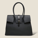 [Taurillon Lagoon x Crocodile]<br>Voyage L bag<br>color: black<br>[Scheduled to arrive in early August]