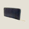 [Ai dyed crocodile] <br>Round zip long <Standard>