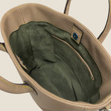 [Taurillon Lagoon]<br>parnet tote bag<br>color: taupe
