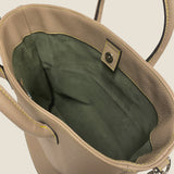 [Taurillon Lagoon]<br>parnet tote bag<br>color: taupe