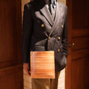 [BROOKLYN MUSEUM × NINNAJI]<br>参拝マルチサコッシュ<br>color：柿渋染め