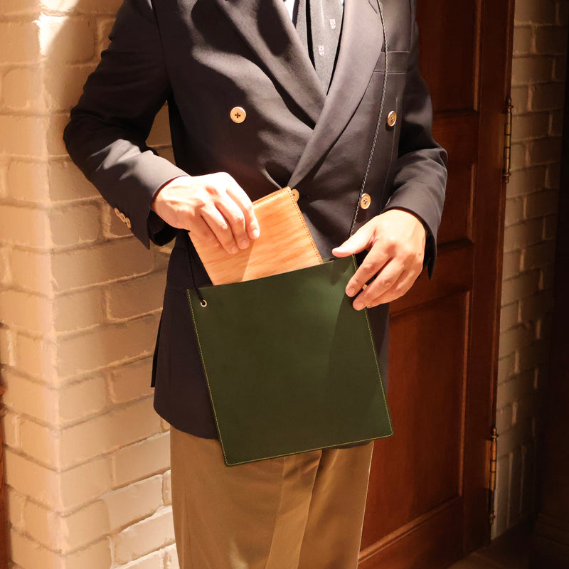 [BROOKLYN MUSEUM × NINNAJI]<br>御朱印カバーM<br>color：柿渋染め