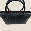 [フレンチカーフ] <br>パレストートバッグ<br>color：ネイビー