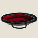 [フレンチカーフ] <br>パレストートバッグ<br>color：ネイビー