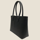 [フレンチカーフ] <br>パレストートバッグ<br>color：ブラック