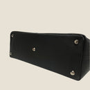 [フレンチカーフ] <br>パレストートバッグ<br>color：ブラック