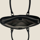 [フレンチカーフ] <br>パレストートバッグ<br>color：ブラック