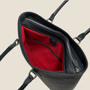 [フレンチカーフ] <br>パレストートバッグ<br>color：ネイビー