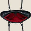 [フレンチカーフ] <br>パレストートバッグ<br>color：ネイビー