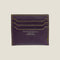 [French calf] <br>Mini -snap wallet<br>color: Dark purple
