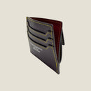 [French calf] <br>Mini -snap wallet<br>color: Dark purple