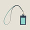 [French calf] <br>ID strap both sides vertical<br>color: Navy