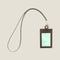 [French calf] <br>ID strap both sides vertical<br>color: Dark brown
