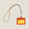[French calf] <br>ID strap on both sides  <br>color: Orange