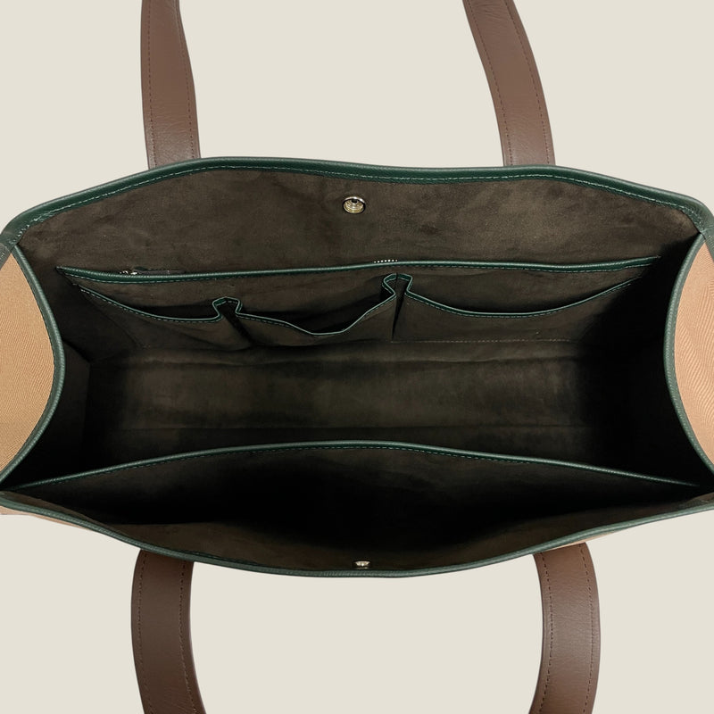 [French Calf x Fuji Kinme]<br>Trapotote<br>color: Brown