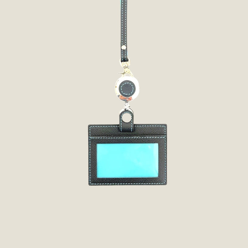 [French calf] <br>ID strap on both sides  <br>color: Navy
