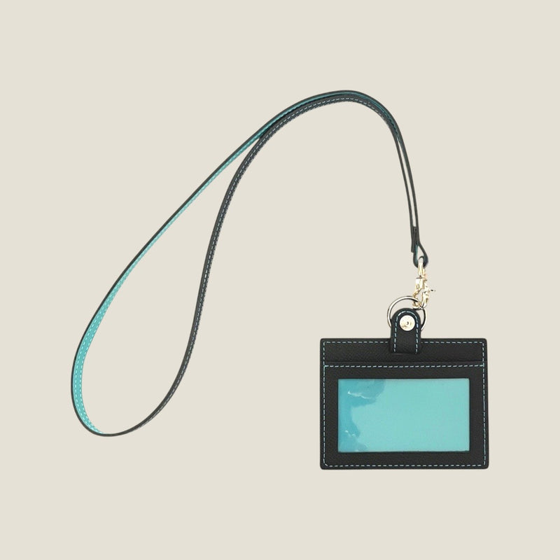 [French calf] <br>ID strap on both sides  <br>color: Navy