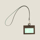 [French calf] <br>ID strap on both sides<br>color: Dark brown