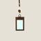 [French calf] <br>ID strap both sides vertical<br>color: Dark brown
