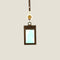 [French calf] <br>ID strap both sides vertical<br>color: Dark brown