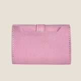 [French calf] <br>belt card case<br>color: mauve pink