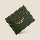 [French calf] <br>Card & slit<br>Color: Dark green<br>【Build-to-order manufacturing】