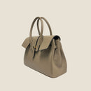 [オールシュリンクレザー]<br>ヴォヤージュMバッグ<br>color：トープ