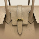 [オールシュリンクレザー]<br>ヴォヤージュMバッグ<br>color：トープ