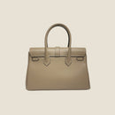 [オールシュリンクレザー]<br>ヴォヤージュMバッグ<br>color：トープ