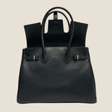[Shrink leather]<br>Voyage L bag<br>color: black
