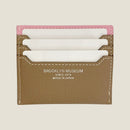 [French calf] <br>Mini -snap wallet<br>Color: Mauve Pink x Tope