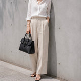 [Shrink leather x croco pattern leather]<br>Voyage M bag<br>color: black<br>[Scheduled to arrive in early August]