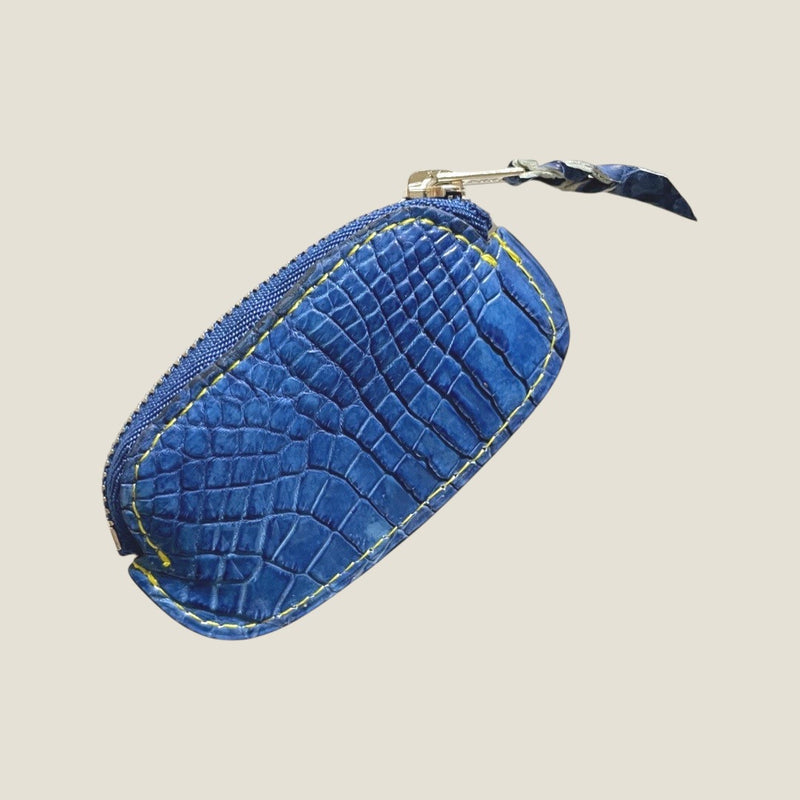 [Ai dyed crocodile] <br>Smart coin case<br>[Made to order]