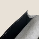 [French calf] <br>Thread gusset card case<br>color: ethane gray