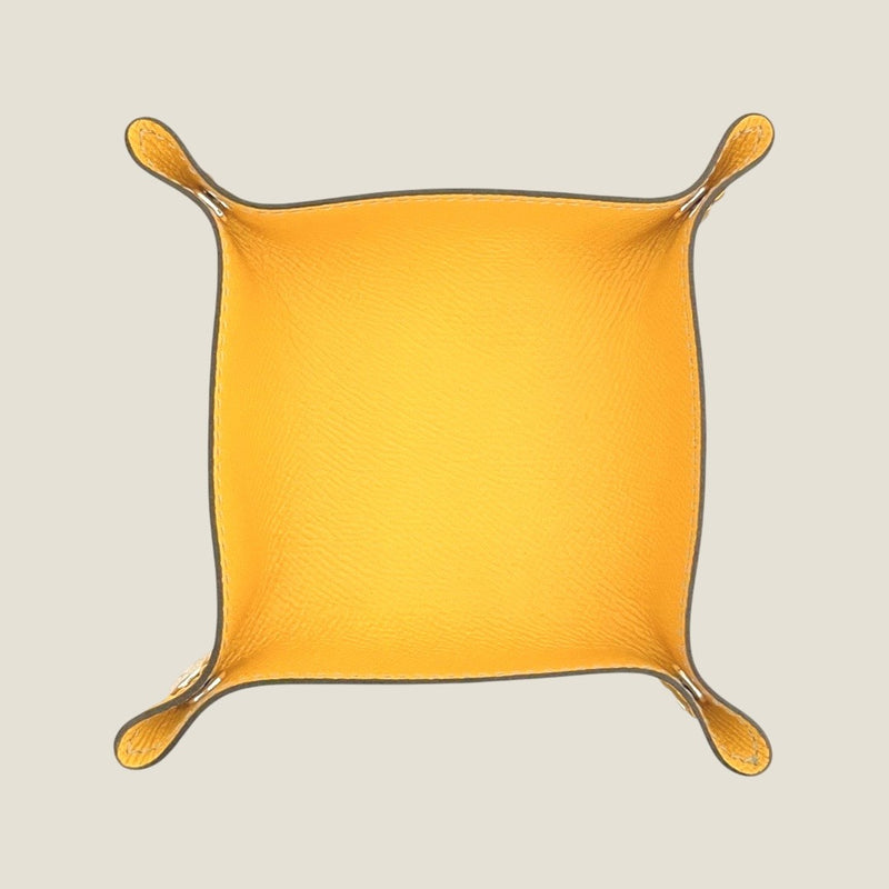 [French calf] <br>tray<br>color: Yellow