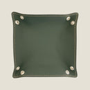 [French calf] <br>tray<br>Color: Dark green