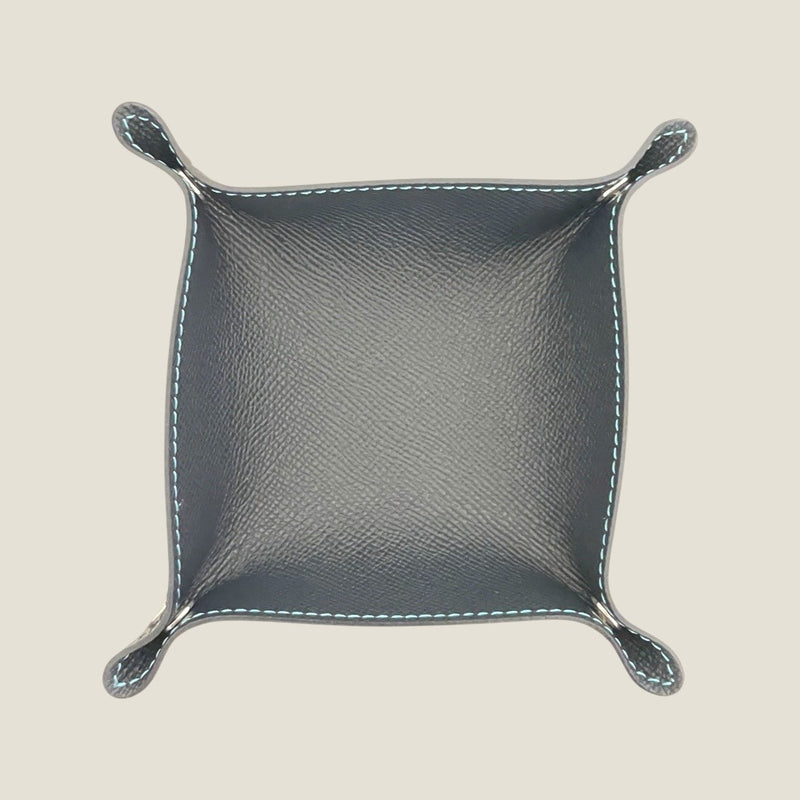 [French calf] <br>tray<br>color: Navy