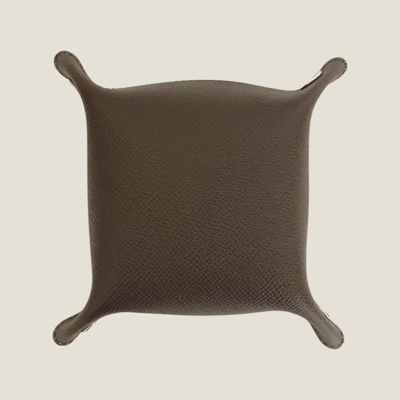 [French calf] <br>tray<br>color: Dark brown