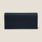 [French calf] <br>Long wallet<br>color: Navy