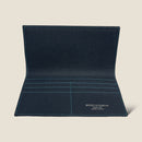 [French calf] <br>Long wallet<br>color: Navy