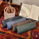 [French calf]<br>Zipper pen case<br>Color: Dark green<br>【Build-to-order manufacturing】