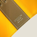 [フレンチカーフ] <br>三連キーケース<br>color：トープ