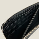 [French calf] <br>L Zip long wallet<br>color: Black