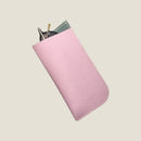 [French calf] <br>Glasses case<br>color: Mauve Pink