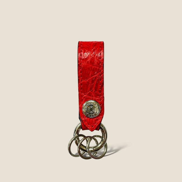 クロコダイルキーホルダー（レッド） カラークロコダイル ] キーホルダー color：レッド – BROOKLYN MUSEUM
