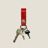 [Color Crocodile] <br>keychain <br>color: red