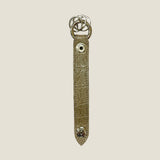 [Color Crocodile] <br>keychain <br>color: taupe
