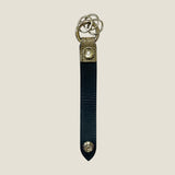 [Color Crocodile] <br>keychain <br>color: taupe